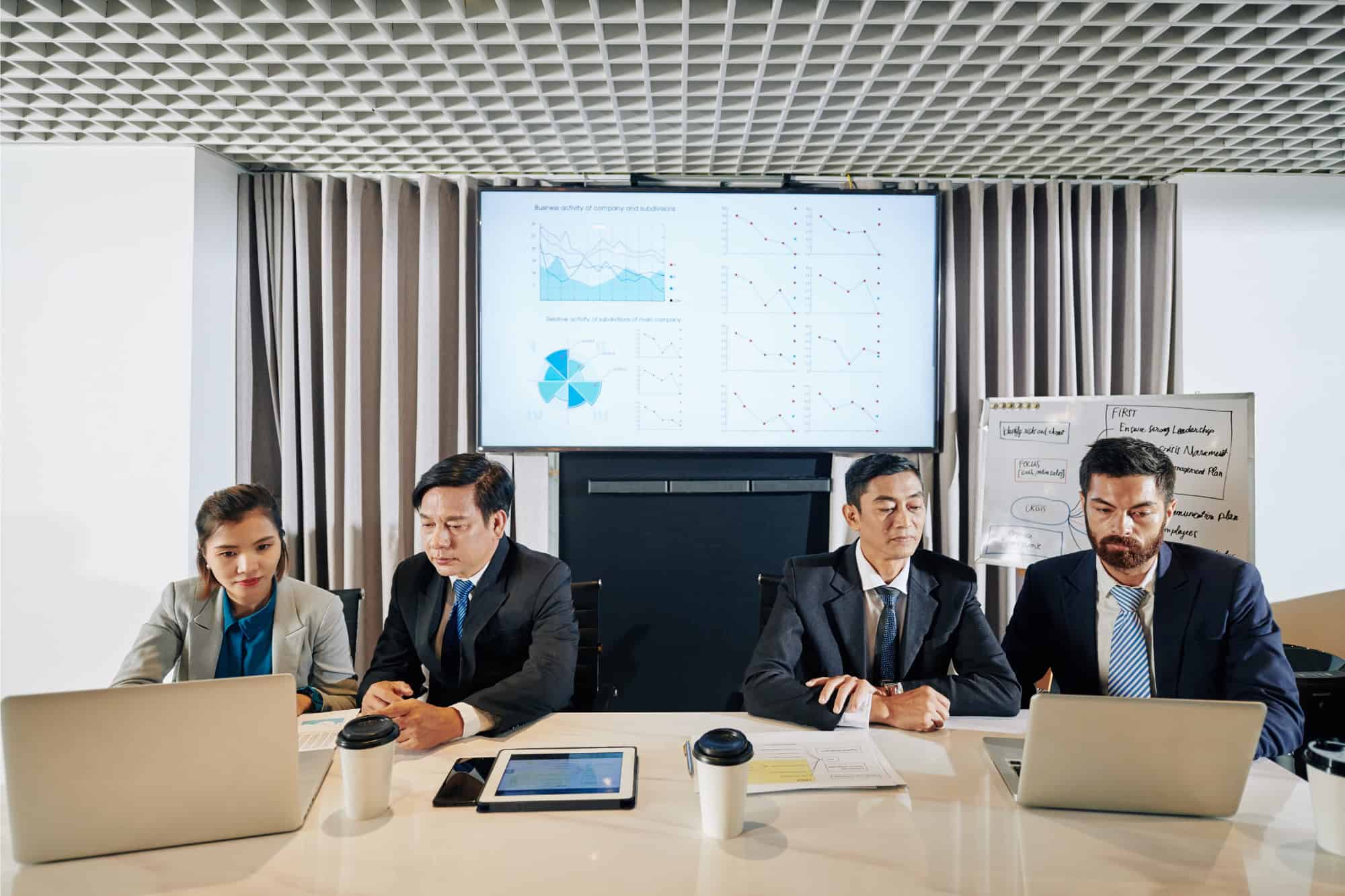 Finance department setup and management
